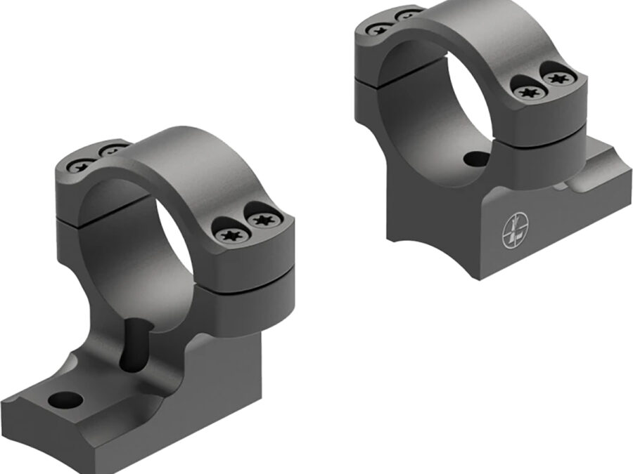 Leupold 171110 BackCountry Ring Mount Matte Black Weatherby Mark V