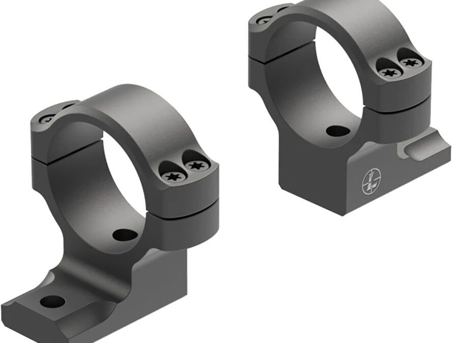 Leupold 171117 BackCountry Ring Mount Matte Black Tikka T3/T3X