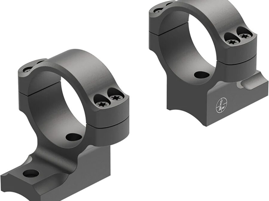 Leupold 171119 BackCountry Ring Mount Matte Black Browning AB3