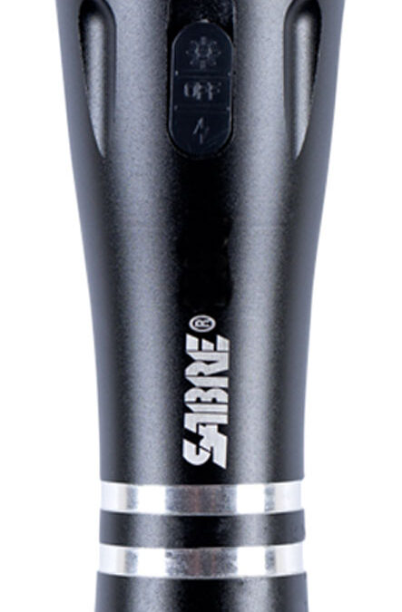 Sabre S3000SF Tactical Stun Gun w/Flashlight Black 2.51 uC Pain Rating