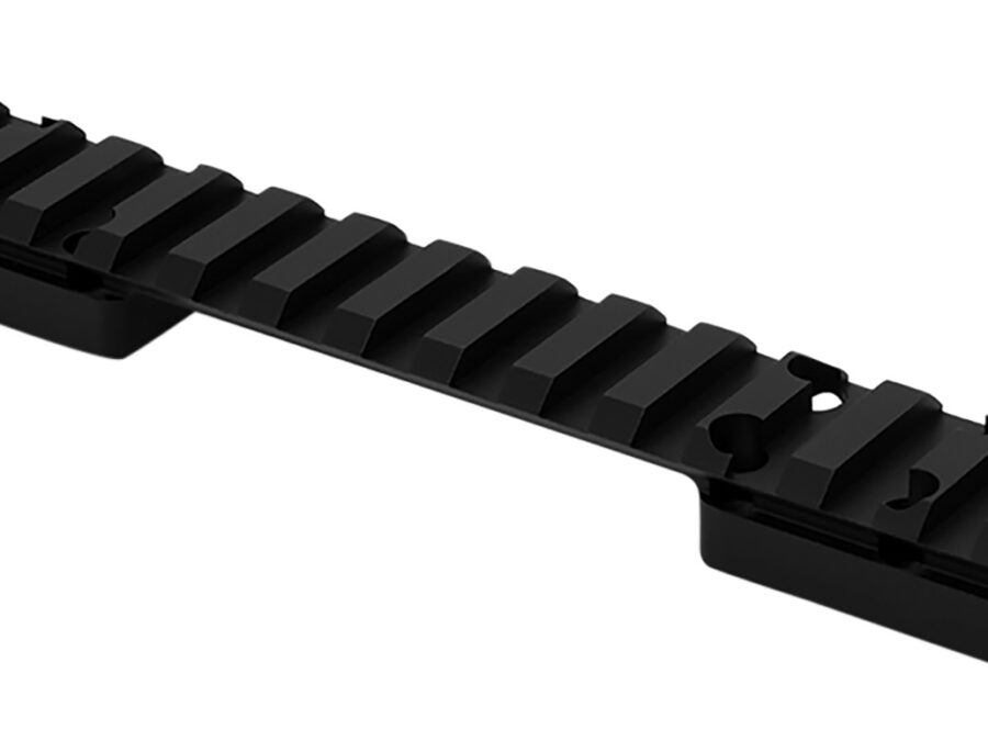 Warne 764120MOA Mountain Tech Tactical Rail Black Anodized Aluminum Browning X-Bolt Short Action, 20 MOA