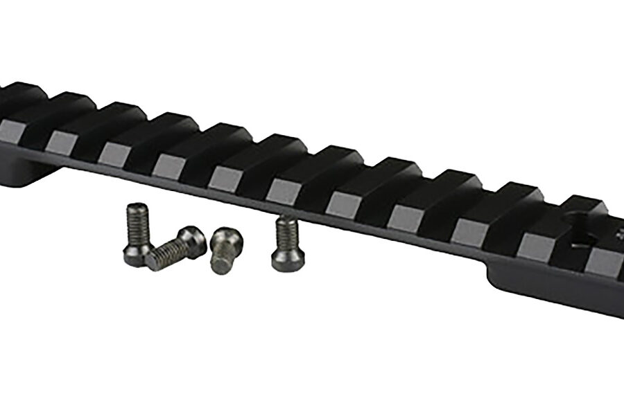 Warne 767720MOA Mountain Tech Tactical Rail Black Anodized Aluminum Winchester Model 70 WSM Short Action, 20 MOA