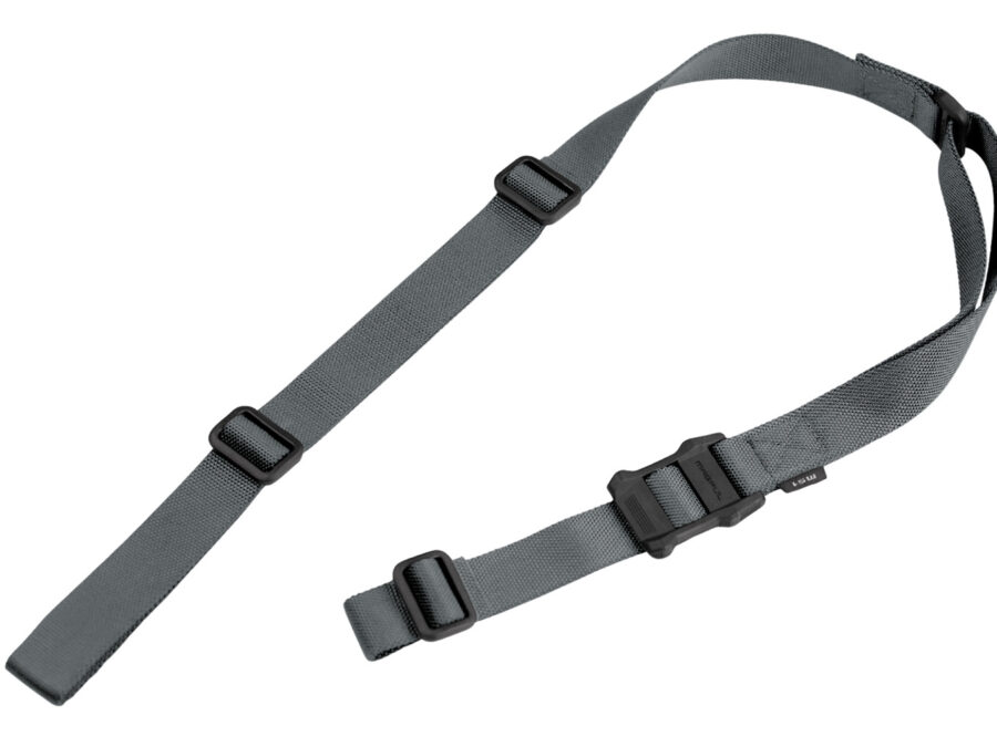 Magpul MAG513GRY MS1 Sling Gray Nylon 48"-60" OAL Adjustable Two-Point Rifle