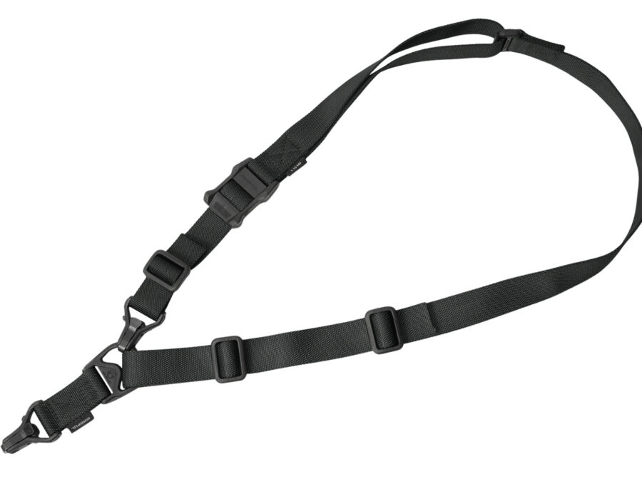 Magpul MAG514BLK MS3 Gen2 Sling Black Nylon 48"-60" OAL Adjustable One-Two Point Rifle