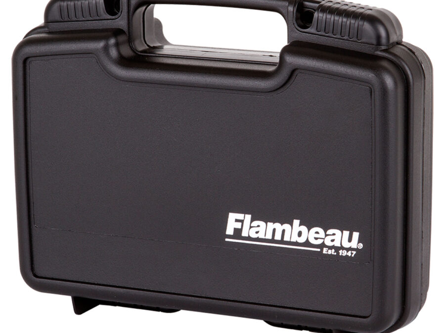 Flambeau 6445SC Safe Shot Pistol Pack Case Black Polymer Holds Handgun
