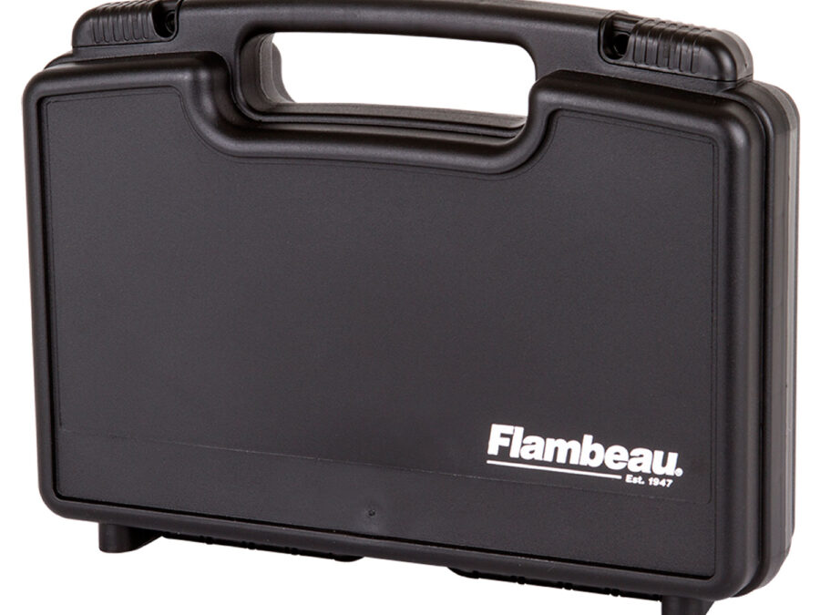 Flambeau 6450SC Safe Shot Pistol Pack Case Black Polymer Holds Handgun