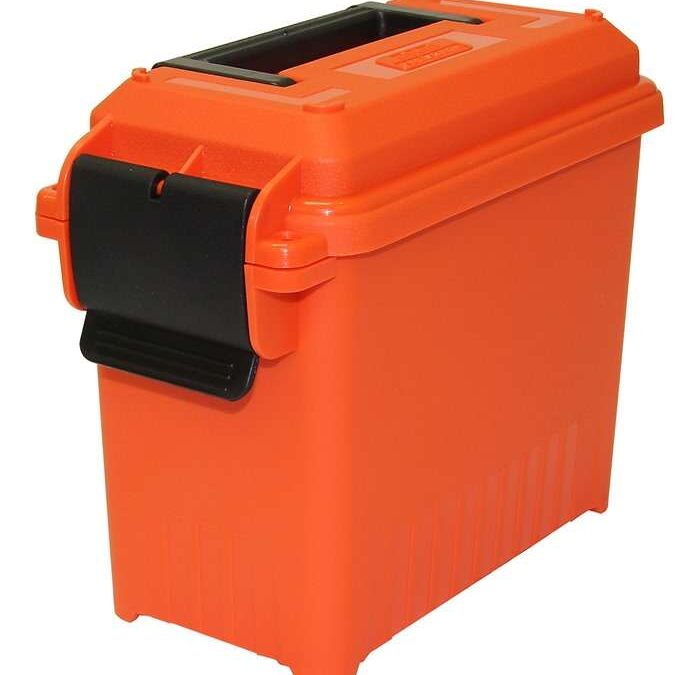 MTM MINI AMMO CAN FOR BULK AMMO ORANGE 14L X 13.5 W X 9 H ( 6 PER CASE )
