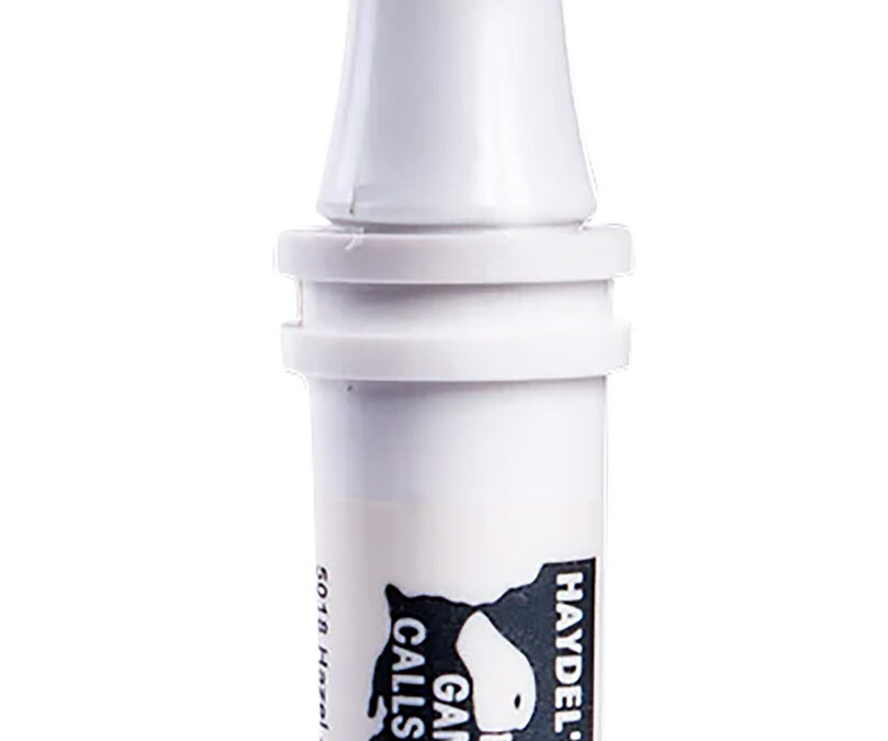 Haydel's Game Calls B14 Blue & Snow Goose  Open Call Attracts Geese White Plastic