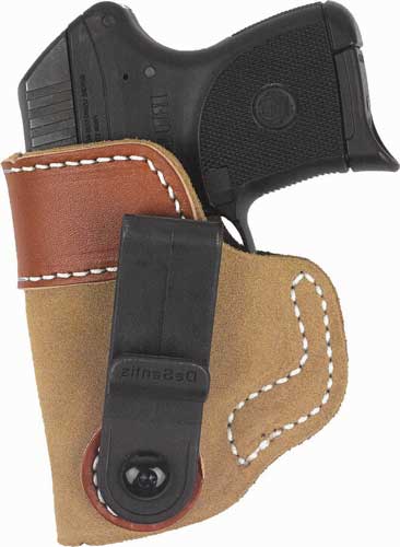 DESANTIS SOFT TUCK HOLSTER IWB - RH LEATHER 1911 3-3.5" NATRAUL