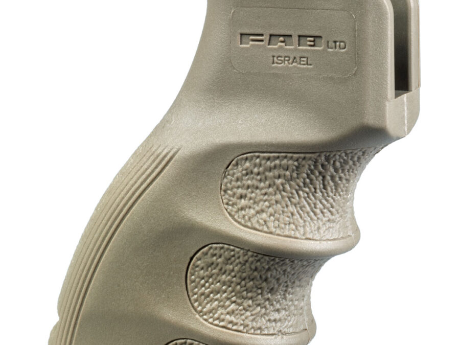FAB Defense FXAG43T AG-43 Tactical Ergonomic Pistol Grip Pistol Grip for AR-15/ M16/ M4 Flat Dark Earth Polymer