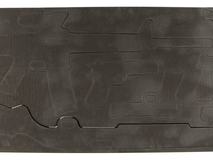 Hornady 98251 Foam Gun Sheet 40" x 18" x 1.2" Black