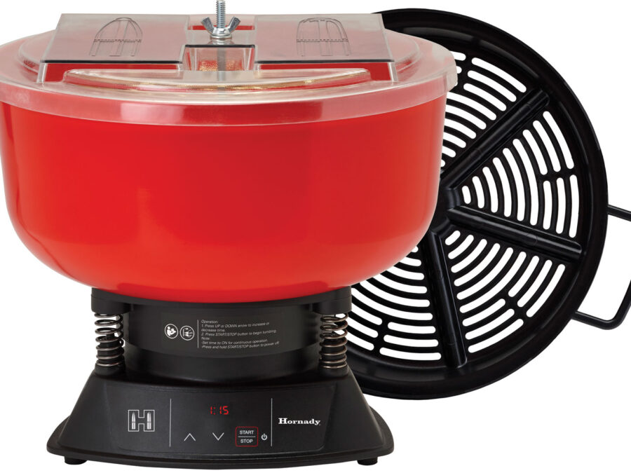 Hornady 050240 Magnum Digital Vibratory Tumbler Red Multi Caliber