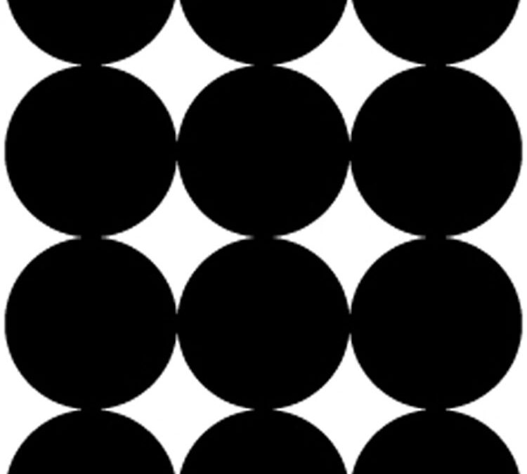 Pro-Shot P216 SplatterShot Repair Pasters Black 1" Self-Adhesive 216 Pasters