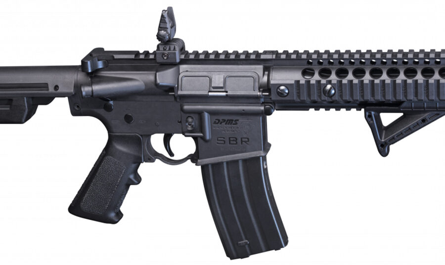 Crosman DSBR DPMS SBR Air Rifle CO2 177 25rd Shot Black Black Receiver Black 6 Position Stock