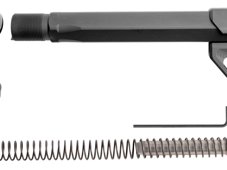 Phase 5 Weapon Systems RMSA Rifle Mini Stock Assembly Black Aluminum for AR15/AR10