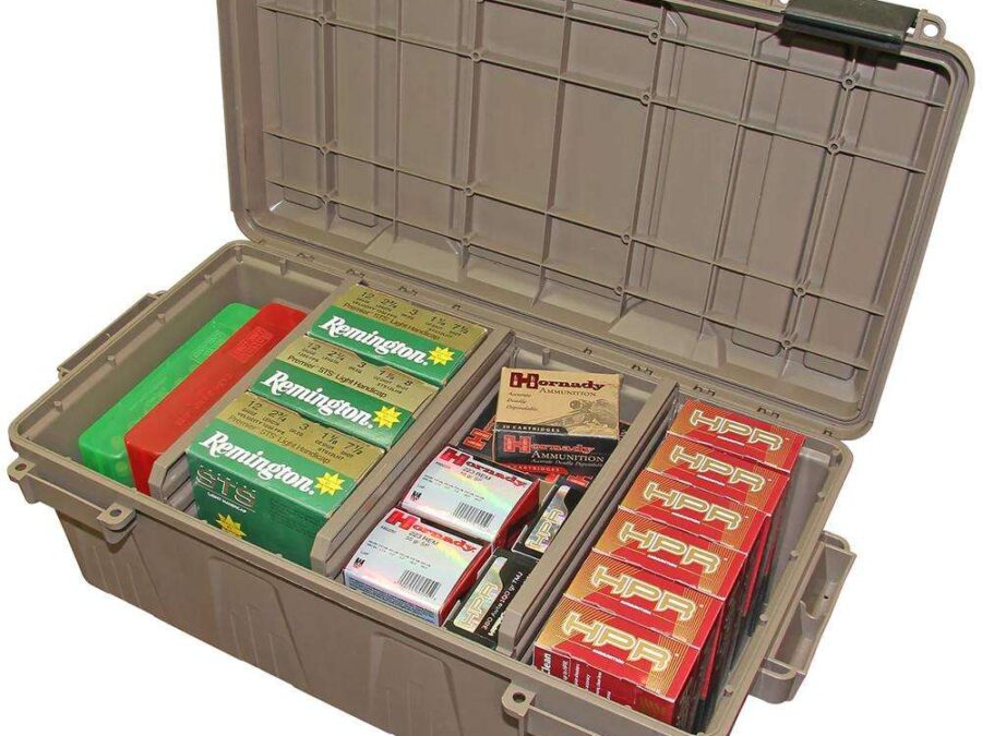 MTM AMMO CRATE LARGE DIVIDED UTILITY BOX 28.45 L X 17.15 W X 23.35 H ( 3 PER CASE )