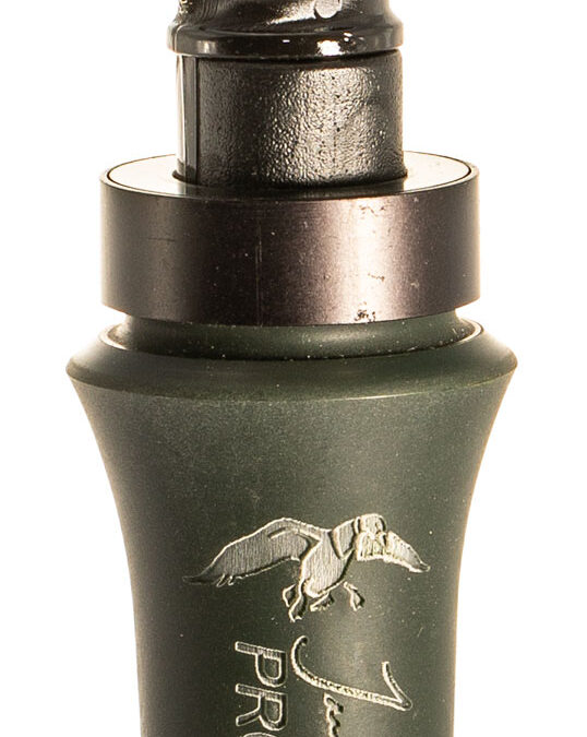 Duck Commander DCPROAOD Jase Pro Series  Open Call Double Reed Mallard Hen Sounds Attracts Ducks OD Green Acrylic