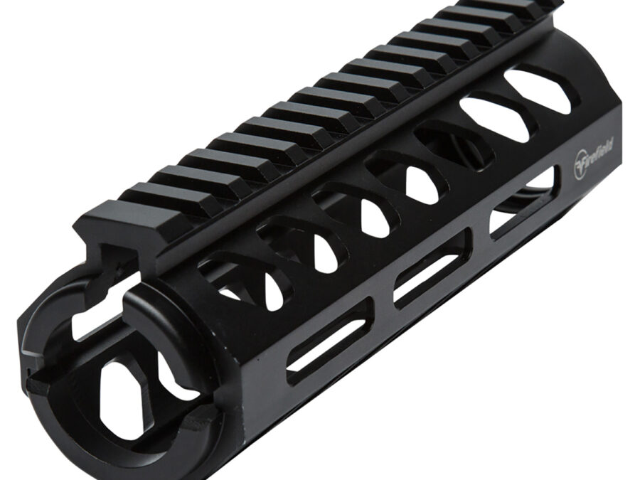 Firefield FF34057 Edge Handguard 6.62" 2-Piece M-LOK, Carbine Style Made of 6061-T6 Aluminum with Black Matte Finish for AR-15
