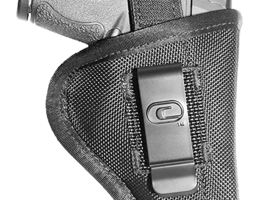 Crossfire Shooting Gear CRFTUSA1M1 The Undercover  IWB/OWB Size 01 Black Ballistic Nylon Belt Clip Fits Micro 1-1.50" Barrel Ambidextrous