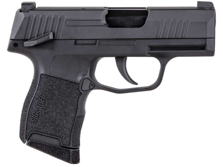 Sig Sauer Airguns AIRP365BB P365 Air Pistol CO2 4.5mm 12rd Black Polymer Grips