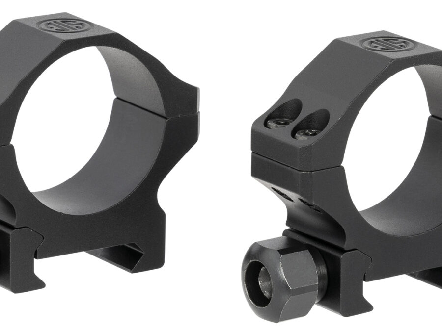 Sig Sauer Electro-Optics SOA10011 Alpha 1  Matte Black 30mm Low 0 MOA