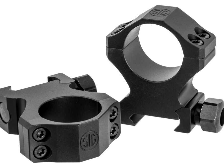 Sig Sauer Electro-Optics SOA10021 Alpha 1  Matte Black 1" High 0 MOA