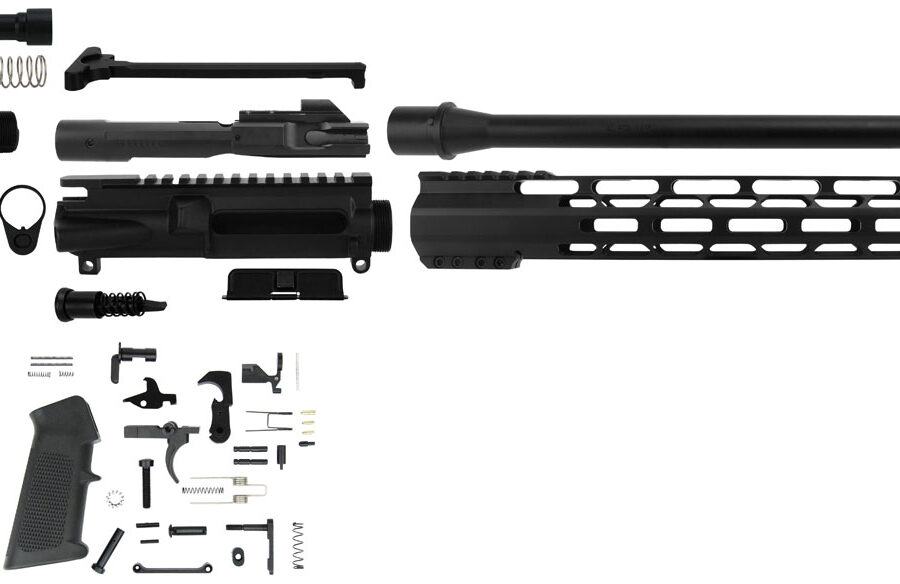 TacFire SSRK45ACPLPK AR Build Kit Rifle 45 ACP AR Platform Black Nitride Aluminum *Sports South Exclusive.
