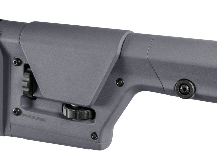 Magpul MAG672-GRY PRS Gen3 Precision Stock Fixed Adjustable Comb Stealth Gray Synthetic for AR-15, M16, M4