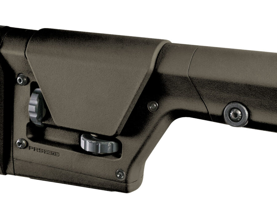 Magpul MAG672-ODG PRS Gen3 Precision Stock Fixed Adjustable Comb OD Green Synthetic for AR-15, M16, M4