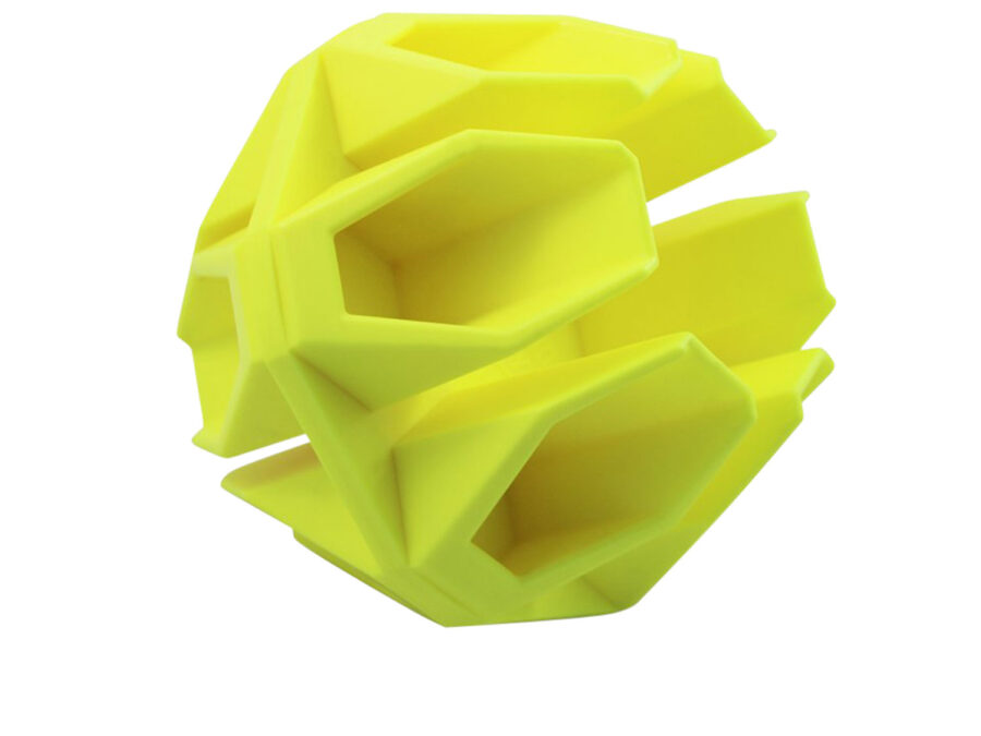 Birchwood Casey 48026 Ground Strike Hex Ball Pistol/Rifle Yellow Impact Enhancement Motion