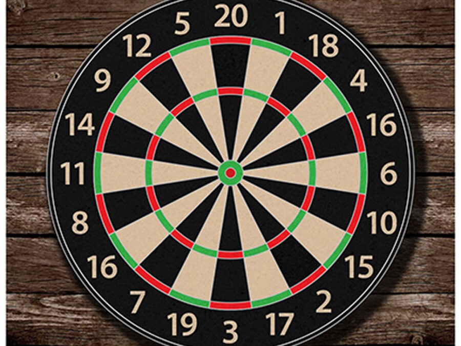 Action Target GSDARTS100 Entertainment  Dart Board Paper Hanging 23" x 35" Multi-Color 100 Per Box