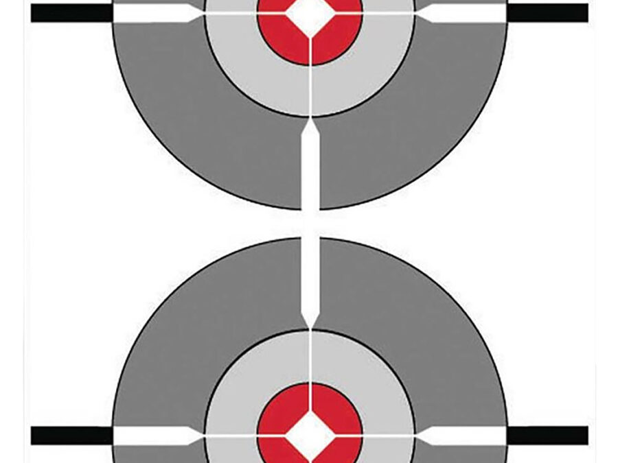 Birchwood Casey 37061 EZE-Scorer  Bullseye Paper Target 12" x 18" 100 Per Pack