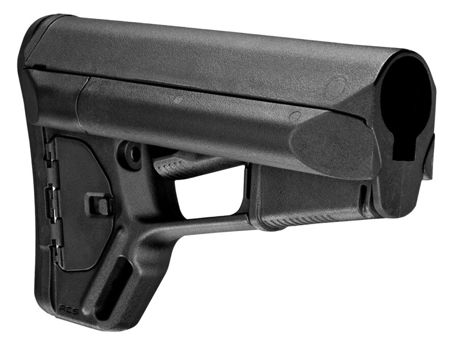 Magpul MAG370-BLK ACS Carbine Stock Black Synthetic for AR-15, M16, M4 with Mil-Spec Tube (Tube Not Included)