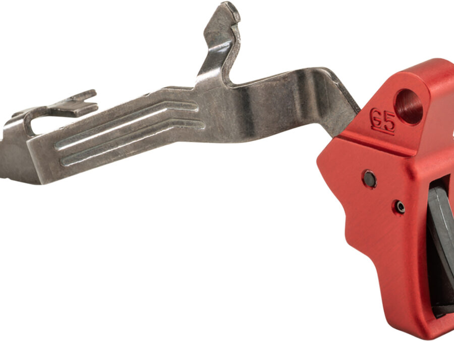 Apex Tactical 102151 Action Enhancement  Red Drop-In Trigger Fits Compatible w/Gen5 Glock 17/19/19x/26/34/45