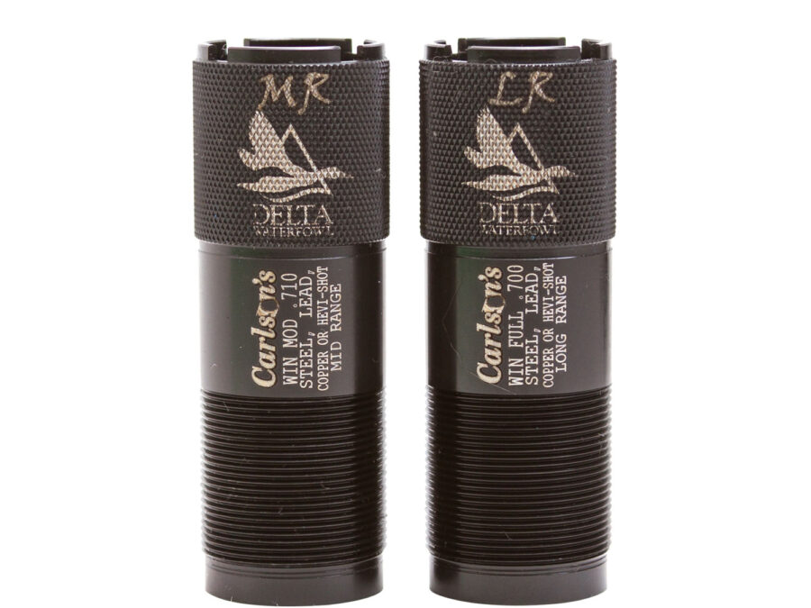 Carlson's Choke Tubes 07470 Delta Waterfowl  Winchester 12 Gauge Mid/Long Range Extended 17-4 Stainless Steel
