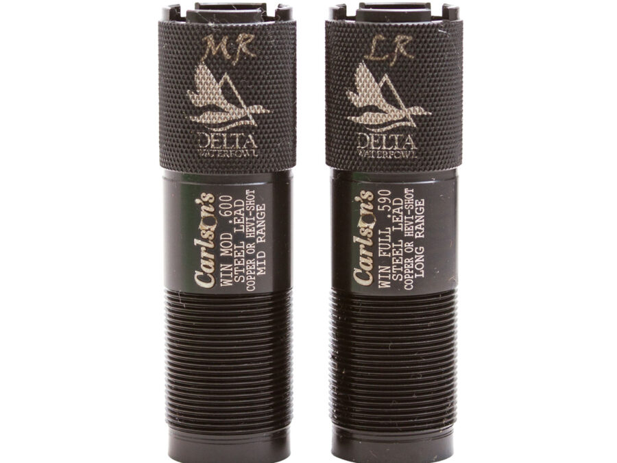 Carlson's Choke Tubes 07471 Delta Waterfowl Extended Choke Winchester 20 Gauge Mid-Range/Long Range 17-4 Stainless Steel