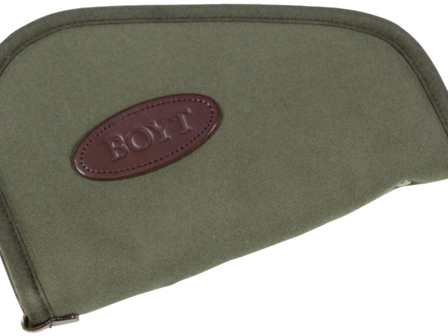 Boyt Harness 0PP620009 Heart-Shaped Pistol Rug 12" Long OD Green Canvas Holds Handgun