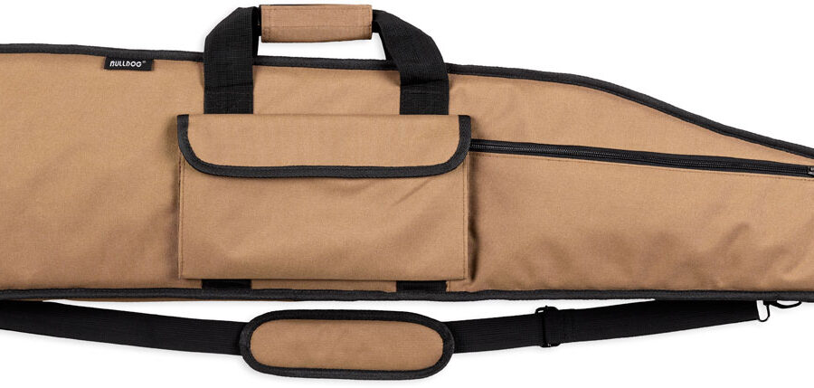 Bulldog BD370 Long Range Rifle Case 48" Tan with Black Trim Water-Resistant Nylon Rifle