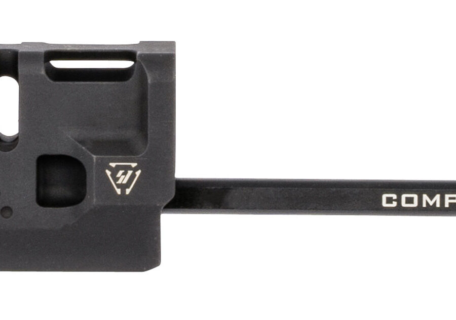 Strike Industries G4MDCOMPC Mass Driver Compensator Black Aluminum with 1.41" OAL for 9mm Luger Glock 19 Gen4