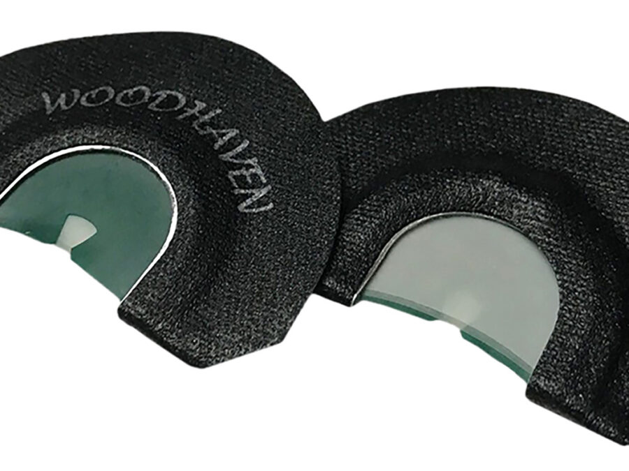 Woodhaven WH093 Ninja Ghost  Diaphragm Call Triple Reed Attracts Turkeys Black