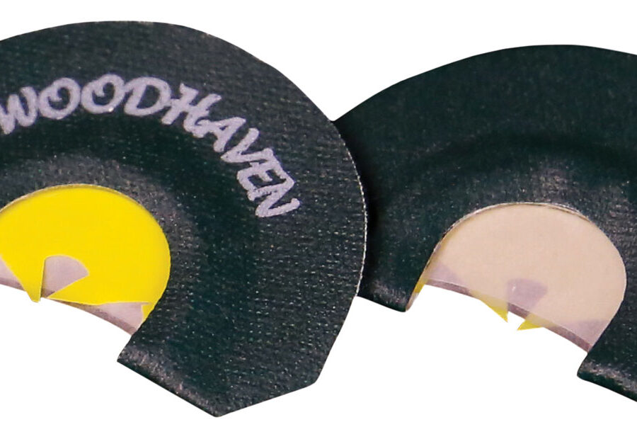 Woodhaven WH320 Talon  Diaphragm Call Triple Reed Turkey Hen Sounds Attracts Turkeys Black