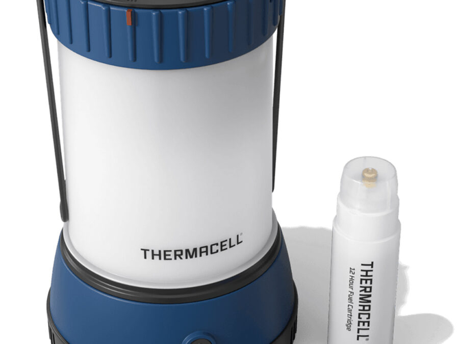 Thermacell MRCLE Scout Lantern Camp Blue Effective 15 ft Odorless Scent Repels Mosquito Effective Up to 12 hrs