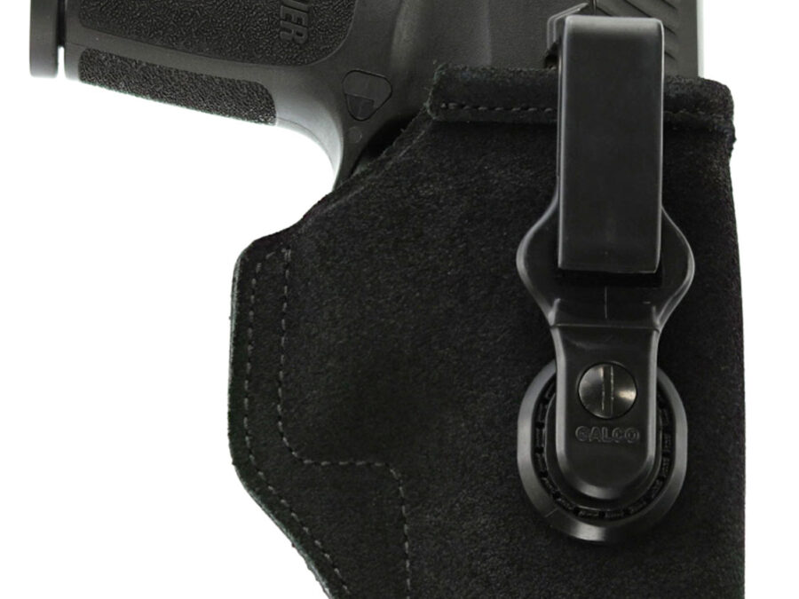 Galco TUC608B Tuck-N-Go 2.0 IWB Black Leather UniClip/Stealth Clip Fits Sig P238/Springfield 911/Diamondback DB Ambidextrous
