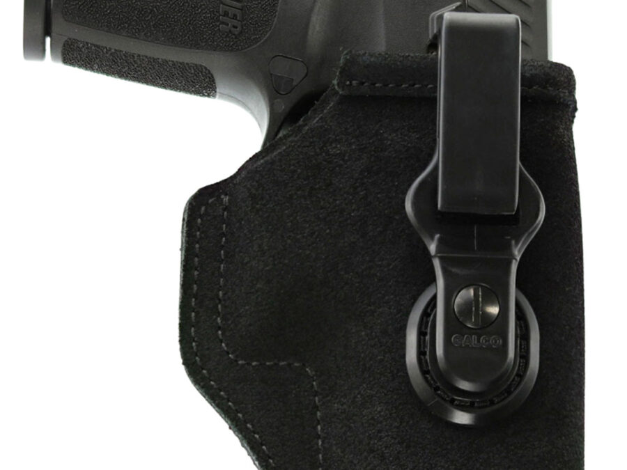Galco TUC224B Tuck-N-Go 2.0 IWB Black Leather Compatible w/ Glock 31/17 Gen1-5/22 Gen2-5 UniClip/Stealth Clip Mount Ambidextrous