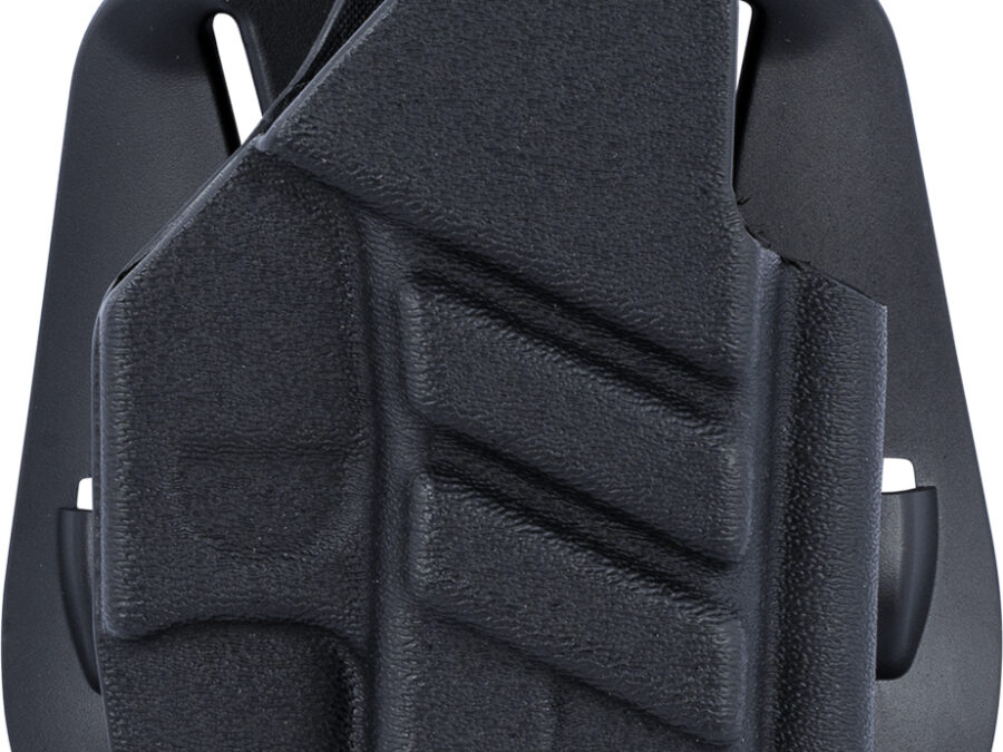 1791 Gunleather TACPDHOWBGLOCKBLKR Tactical Kydex  OWB Black Kydex Paddle Compatible w/Glock Right Hand