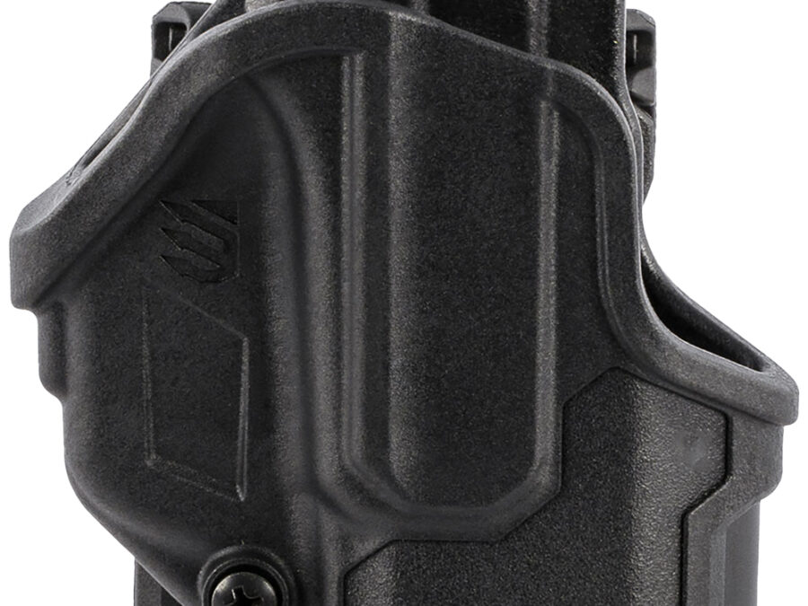 Blackhawk 410776BKR T-Series L2C Non-Light Bearing OWB Black Polymer Belt Slide Compatible w/Glock 48 Right Hand