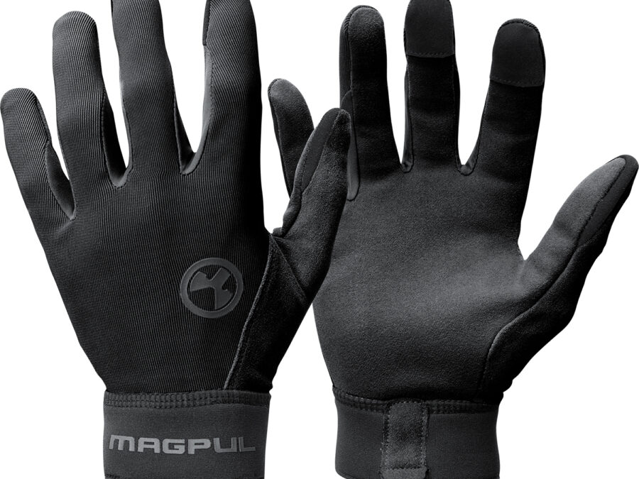 Magpul MAG1014-001 Technical 2.0 Gloves Black Touchscreen Synthetic/Suede Medium