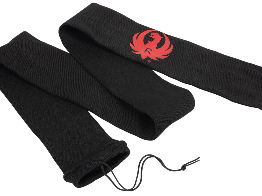 Ruger 13401 Gun Sock  52" Rifle Or Shotgun, Black Knit With Ruger Logo
