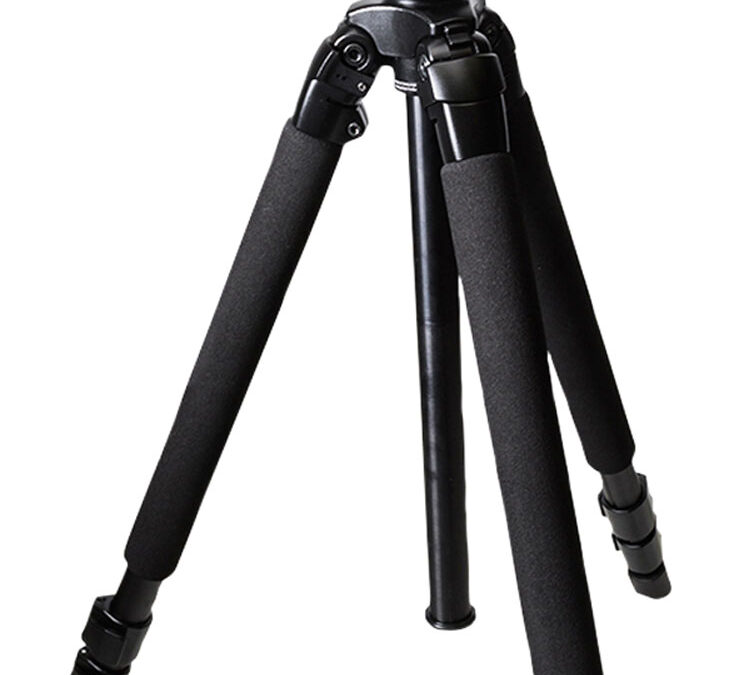 KOPF Jager KJ85001K K700 AMT Tripod made of Aluminum with Black Finish, Pivoting Reaper Grip, 360 Degree Pan & 3-Level Leg Extensions