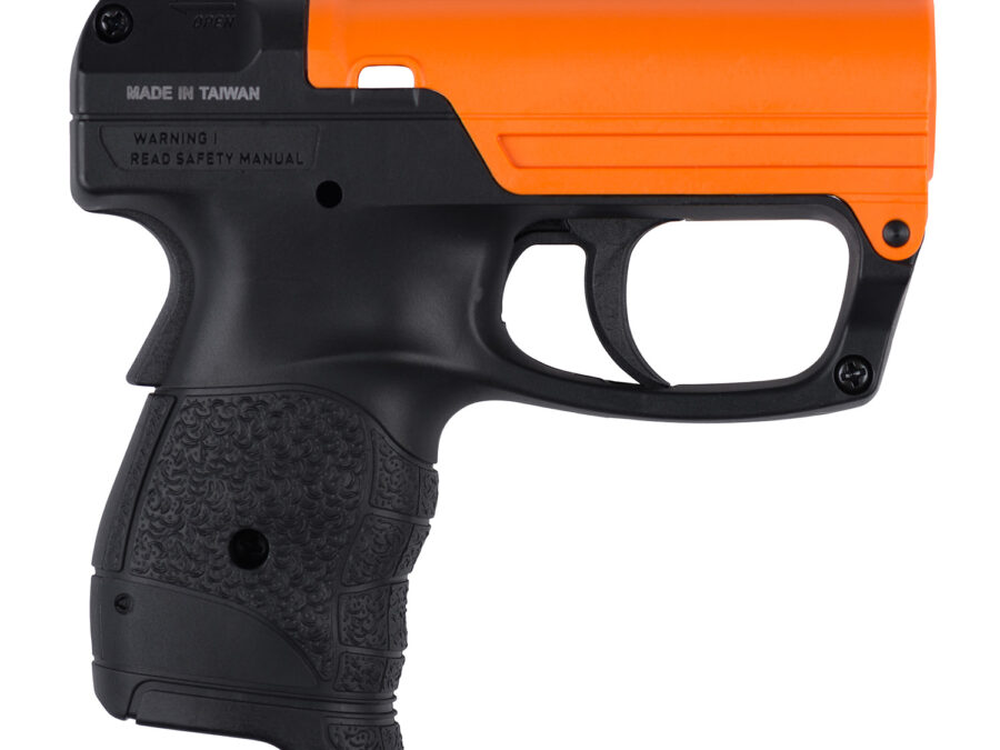Sabre SDPG03 Aim & Fire Pepper Gel OC Pepper Effective Distance 15 ft Black/Orange